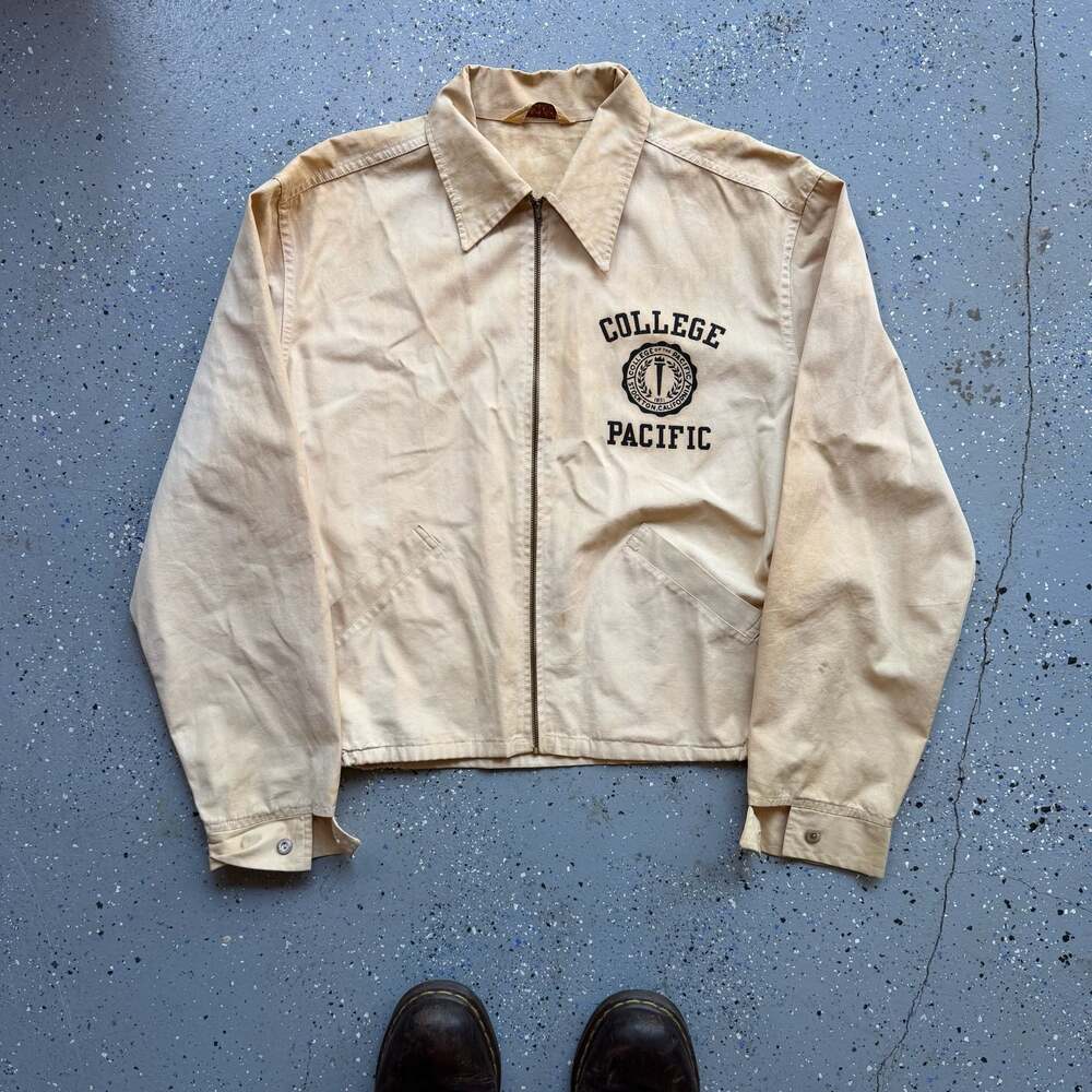 Vintage 1950s/1960s Champion Sportswear College of the Pacific Stockton Californ